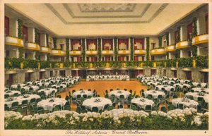 Waldorf Astoria, Grand Ballroom, 1930-luku tekijältä Unbekannt