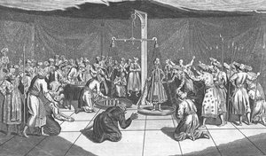 Suuren Mogulin punnitus, n. 1782 tekijältä Unbekannt