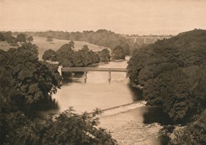 Pado Barnardin linnan alla, 1902 tekijältä Unbekannt