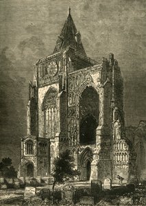 Länsirintama, Crowland Abbey, 1898. tekijältä Unbekannt