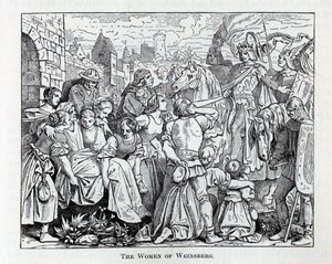 Weinsbergin naiset, 1882 tekijältä Unbekannt