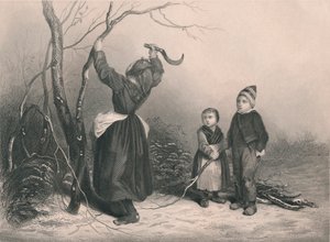 The Woodcutters, c1850 tekijältä Unbekannt
