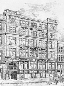 Teokset Norwich Streetillä, 1916 tekijältä Unbekannt