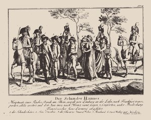 Schinderhannesin pidätys, 1802. tekijältä Unbekannt