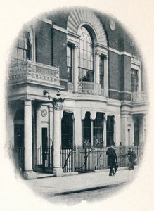 Erkkeri, Boodles Club, Lontoo, c1900 1901 tekijältä Unbekannt