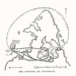 Madagaskarin Antsirananan vangitseminen kuninkaallisten merijalkaväen toimesta, toinen maailmansota, 1942 1944. tekijältä Unbekannt