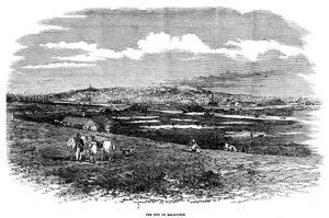 Melbournen kaupunki, Australia, 1855 tekijältä Unbekannt