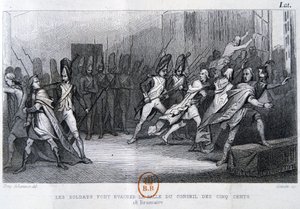 18. Brumairen vallankaappaus 9. marraskuuta 1799, 1800-luku tekijältä Unbekannt