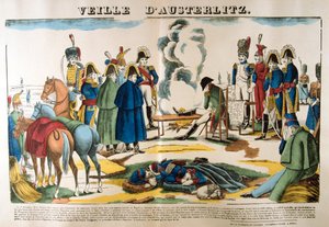 Austerlitzin aatto, 1. joulukuuta 1805, 1800-luku tekijältä Unbekannt
