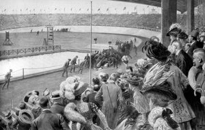 Maratonin maali, olympialaiset, Lontoo, 1908, c1920 tekijältä Unbekannt