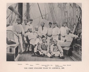 Ensimmäinen englantilainen krikettijoukkue Amerikkaan, 1859 1912 tekijältä Unbekannt