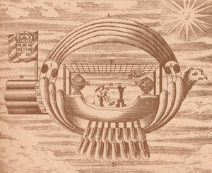Lentävä laiva, c1709 1919 tekijältä Unbekannt