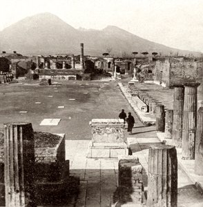 Pompejin foorumi, Italia, 1894 tekijältä Unbekannt