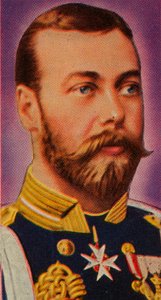 Tuleva kuningas Yrjö V häissään 1893 1935 tekijältä Unbekannt