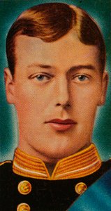 Tuleva kuningas George V, kun hän oli kuninkaallisen laivaston apuluutnantti, 1880-luku 1935 tekijältä Unbekannt
