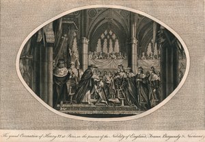 Henrik VI:n kruunajaiset Pariisissa, 1431 1793 tekijältä Unbekannt