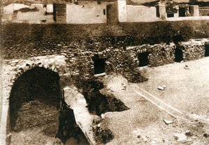 Suuri terassi criptoporticolla, Pompeji, Italia, 1900-luku tekijältä Unbekannt
