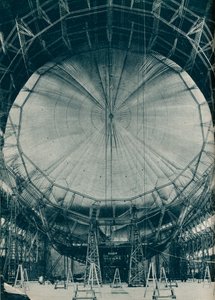 Ilmalaivan R101, c1929 c1937 sisäinen rakenne tekijältä Unbekannt