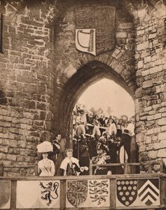 Walesin prinssin virkaan asettaminen Caernarvonin linnaan, 13. heinäkuuta 1911 1935 tekijältä Unbekannt