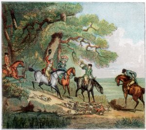 Tappa, ketunmetsästys, 1787 1890 tekijältä Unbekannt