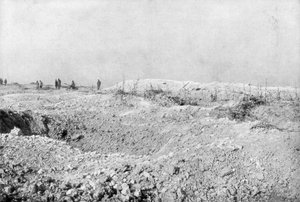 Mort-Hommen maisema, Verdun, Ranska, ensimmäinen maailmansota, 1917 tekijältä Unbekannt