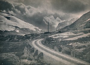 Vuoristotie Grotli - Stryn, 1914. tekijältä Unbekannt
