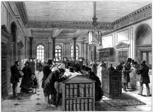 Uusi testamenttirekisteri, Somerset House, Lontoo, 1875 tekijältä Unbekannt