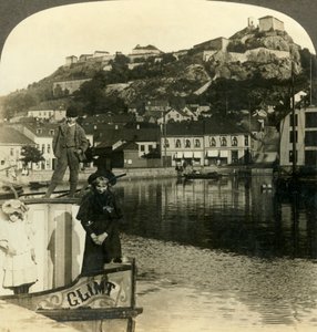 Fredrikshaldin vanha linnoitus, Norja, v1905. tekijältä Unbekannt