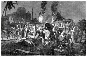 Maantie, Boulak, Egypti, 1900 tekijältä Unbekannt