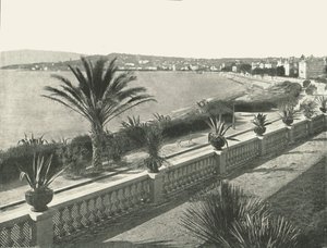 Panorama La Croisette, Cannes, Ranska, 1895. tekijältä Unbekannt