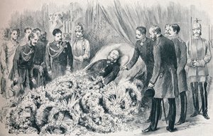 Ensimmäisen Saksan keisarin kuolema: William I:n kuolinsänky, 1888 1911 tekijältä Unbekannt