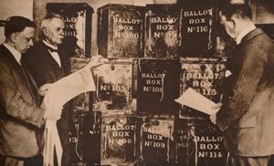 Toiset parlamenttivaalit 1924 1935 tekijältä Unbekannt