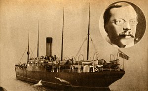 Laiva Montrose - Langaton telegraphy Used To Catch A Murderer, 1910, 1933. tekijältä Unbekannt