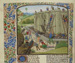 Brestin piiritys, 1386, noin 1470-1475. tekijältä Unbekannt