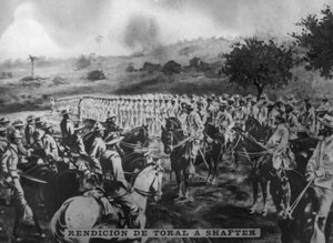 Kenraali Toralin antautuminen, 1898, 19120-luku tekijältä Unbekannt