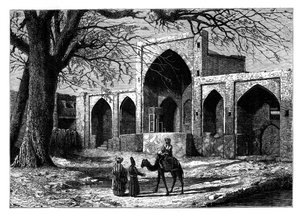 Persian Nadir Shahin hauta Mekassa, 1688-1747, c1890 tekijältä Unbekannt