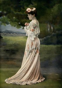 Vaudeville-teatteri. - LEsboufe - Suzanne Despres, rouva Richter-Mme Belgrand, 1904. tekijältä Unbekannt