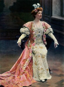 Theatre National De Opera-Comique. - Kuningatar Fiammette. Neiti Garden, Orlandon rooli, 1904. tekijältä Unbekannt