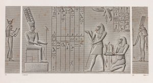 Thebes, Karnak, lähikuva tekijältä Unbekannt