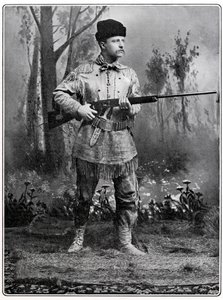 Theodore Roosevelt, amerikkalainen sotilas ja poliitikko, 1898 tekijältä Unbekannt