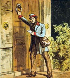 Siellä on Postimies koputtaa!, 1867. tekijältä Unbekannt