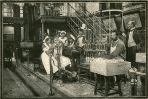 Tämä on yhden tsaarin tislaamoiden sisustus., 1901. tekijältä Unbekannt