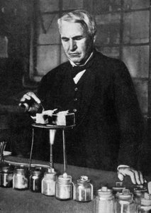 Thomas Alva Edison, yhdysvaltalainen keksijä ja liikemies, 1926 tekijältä Unbekannt