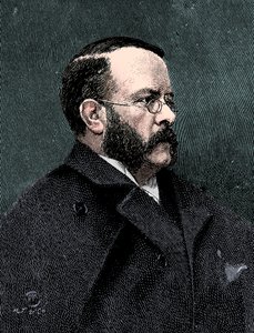 Thomas John Barnardo 1845-1905, irlantilaissyntyinen filantrooppi ja lääkäri, 1893 tekijältä Unbekannt