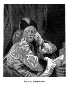Thomas Killigrew 1612-1683, englantilainen näytelmäkirjailija ja teatterijohtaja, 1800-luku tekijältä Unbekannt