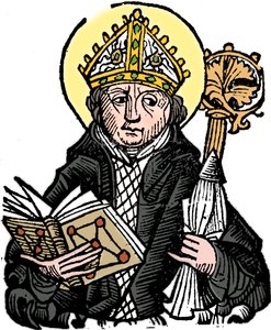 Thomas a Becket 1118-1170, englantilainen kirkkomies, pyhimys ja marttyyri, 1493 tekijältä Unbekannt