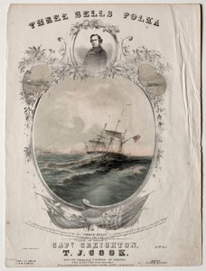 Kolmen kellon polka, 1854. tekijältä Unbekannt