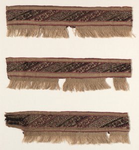 Kolme rajan katkelmaa, n. 1100-1400. tekijältä Unbekannt