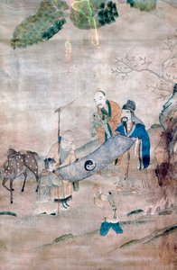 Kolme Tai Chin viisasta, kiina, 1600- tai 1700-luku tekijältä Unbekannt
