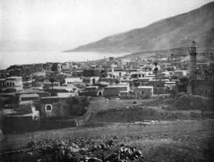 Tiberias ja Galilean järvi, 1926 tekijältä Unbekannt